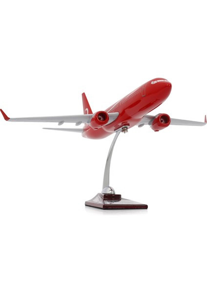 Boeing 737-800 Türkiye Özel Tasarımlı 1/100 Maket Uçak, Model C