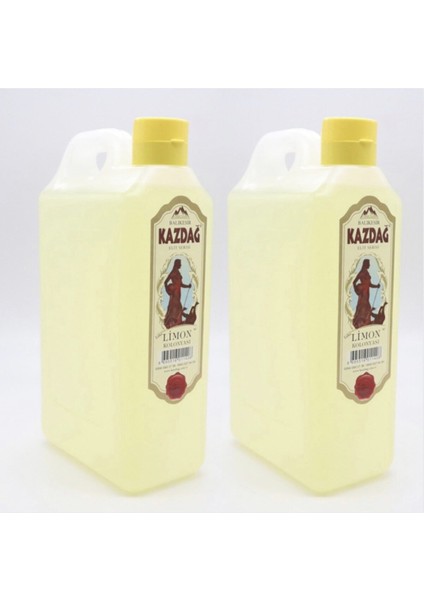 80° Limon Kolonyası Litrelik 2 Adet