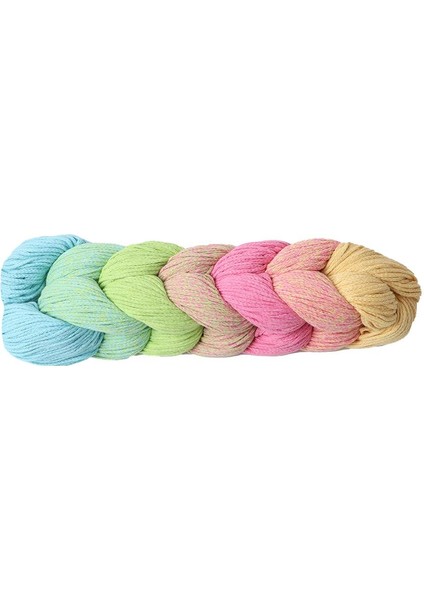Spagettiyarn Makrome Ombre Pastel Renkler