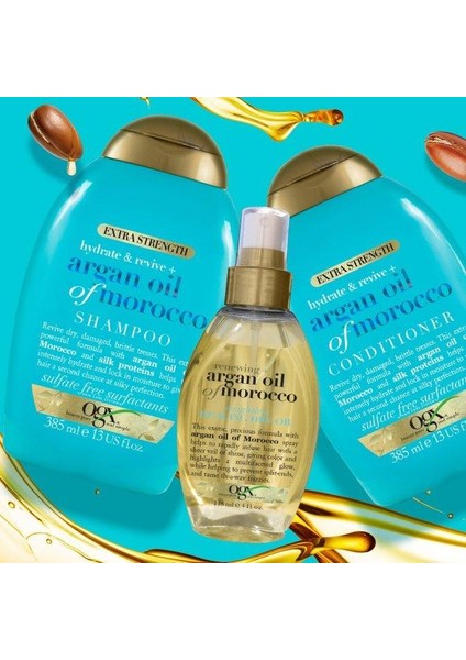 Argan Yağı Morocco Oil Şampuan 385ml