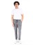 Jeans Basic Style Lastiksiz Paça Slim Fit Erkek Eşofman Altı 4