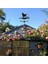 3D Köpek At Hayvan Heykelcik Weathervane Paslanmaz Çelik Rüzgar Ölçüm Aracı Labrador (Yurt Dışından) 5