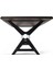 Doğal Ağaç Masif Kütük Masa 75CM x 115CM ( Metal Ayak ) 3