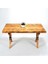 Doğal Ağaç Masif Kütük Masa 60CM x 150CM ( Ağaç Ayak ) 3