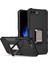 iPhone 8 Plus/7 Plus/6 Plus/6s Plus Için Metal Halka Tutucu Stand Çift Katmanlı Telefon Koruyucu Kılıf Siyah (Yurt Dışından) 1