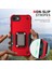 iPhone 6/6s/7/8/iphone Se 2020 Için Metal Halka Tutucu Stand Çift Katmanlı Telefon Koruyucu Kılıf Nane Yeşili (Yurt Dışından) 5