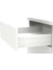 Alphabox 50 cm Frenli Yanaklı Ray Gri 18 mm 1
