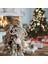 Nordic Tarzı Pe Noel Ağacı Masa Şömine Yemek Odası Parti Noel Ağaçları ile Kahverengi Dekor (Yurt Dışından) 4