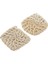 1 Çift Rattan Dokuma Charms Kolye Küpe Bulguları Kare 3cm (Yurt Dışından) 2
