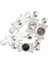 50 Adet Crytal Rhinestone Bağlayıcı Kuçuk Kolye Boncuklar Charm Bilezik Uyar (Yurt Dışından) 5