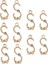 10 Parça Alaşım Inci Kristal Harfler Tasarım Kolye Takı Yapımı Charms S (Yurt Dışından) 1