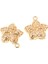 2x Altın Metal Yıldız Charm Kolye Hollow Boncuk Dıy Takı Bilezik Bulguları (Yurt Dışından) 5