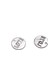 50X Vinatge Aşk Mektubu Hollow Dangle Charms Yuvarlak Etiketler Dıy Takı Bulguları (Yurt Dışından) 3
