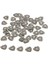 50 Adet Antik Gümüş Kalp Takı Charms Kolye Carfts Dıy Bulma Tibet Tarzı 1 (Yurt Dışından) 1