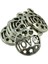 50 Adet Metal Tibet Gümüş Kolye Charms Dıy Bulgular El Sanatları Hollow Star (Yurt Dışından) 5