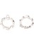 2 Adet Cam Kolye Charms Küpe Bırak Dangle Dıy Takı Bulguları 14X11X2MM (Yurt Dışından) 1