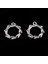 2 Adet Cam Kolye Charms Küpe Bırak Dangle Dıy Takı Bulguları 14X11X2MM (Yurt Dışından) 2