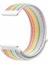 Samsung Galaxy Watch 4 Classic 42MM / 46MM Akıllı Saat Uyumlu Spor Kumaş Desenli Cırt Cırtlı Kordon Kayış 1