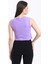 Kadın Crop Fit Basic Atlet 2