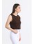 Kadın Crop Fit Basic Atlet 3