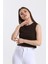 Kadın Crop Fit Basic Atlet 4
