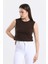 Kadın Crop Fit Basic Atlet 5
