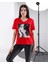 Kedi Taşlı T-Shirt M-L - Beyaz 5