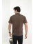Baba Yakalı Cepli Düz Model Tek Renk Tişört T-Shirt 4