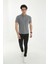 Erkek Slimfit Düz Model Polo Yaka Tişört-T-Shirt 2