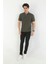 Erkek Slimfit Düz Model Polo Yaka Tişört-T-Shirt 3