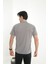 Baba Yakalı Cepli Düz Model Tek Renk Tişört T-Shirt 3
