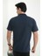 Baba Yakalı Cepli Desenli Model Klasik Kesim Tişört T-Shirt 3