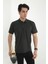 Baba Yakalı Cepli Desenli Model Klasik Kesim Tişört T-Shirt 1