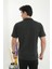 Baba Yakalı Cepli Desenli Model Klasik Kesim Tişört T-Shirt 3