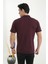 Baba Yakalı Cepli Desenli Model Klasik Kesim Tişört T-Shirt 3