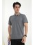 Baba Yakalı Cepli Desenli Model Klasik Kesim Tişört T-Shirt 4