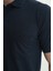 Baba Yakalı Cepli Nokta Desenli Model Klasik Kesim Tişört T-Shirt 2