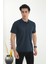 Baba Yakalı Cepli Nokta Desenli Model Klasik Kesim Tişört T-Shirt 4