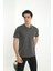 Baba Yakalı Cepli Nokta Desenli Model Klasik Kesim Tişört T-Shirt 1