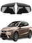 X-Large Garage Seat Ibiza 2017- Araca Özel Batman Yarasa Ayna Kapağı Pianoblack 1