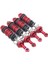 4pcs 1:10 Rc 74MM Şok Emici Damper 4WD Model Kamyon Değiştirmeleri Kırmızı (Yurt Dışından) 1
