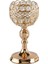 Modern Kristal Mumluk Sütun Şamdan Standı Düğün Süsler Golden L (Yurt Dışından) 1