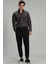 Austın Erkek Klasik Gömlek Slim Fit Siyah 4