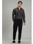 Austın Erkek Klasik Gömlek Slim Fit Siyah 5