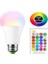 Rgb LED Ampül Lamba 10 Watt 1