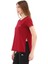 Kadın Pamuk T-Shirt Fumus Bordo 3