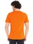 Erkek Pamuk T-Shirt Gravıs Oranj 4