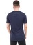 Erkek Baskılı T-Shirt Justa Lacivert 4
