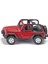 4870 Jeep Wrangler Metal Plastik Oyuncak Jip 1