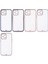 Case 4U Apple iPhone 13 Pro Kılıf Kamera Korumalı Pastel Renk Voit Clear Kapak Pembe 2